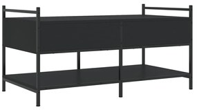 Mesa de centro 99x50x50 cm derivados de madeira preto