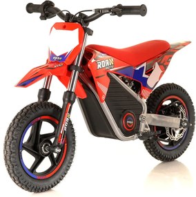Mini moto elétrica para crianças Minicross electrica 250W 12/12"  Warrior MX-E250 Vermelha