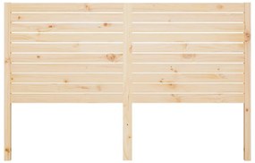 Cabeceira de cama 141x4x100 cm pinho maciço