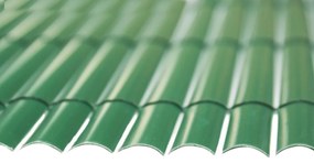 Caniço Verde PVC Plástico 3 x 1 cm