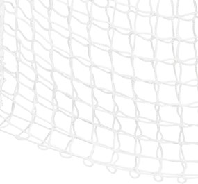 Redes para feno quadradas PP 2 pcs 75x75 cm branco