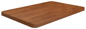 Bancada p/ WC 60x40x2,5 cm madeira tratada castanho-escuro