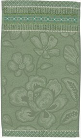 Toalha de rosto em algodão felpudo Jasmin Jacquard