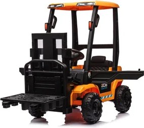Empilhador elétrico JCB para crianças – 12V com verdadeira função de elevação e condução