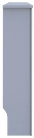 Cobertura de radiador 152x19x81,5 cm MDF antracite