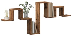 Prateleira de Parede Madeira Velha 104,5x10x43 cm Madeira de Engenhari