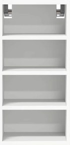 Armário de parede “Riga” 30x29,5x60 cm derivados madeira branco