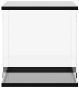 Caixa de exposição 56x36x37 cm acrílico transparente