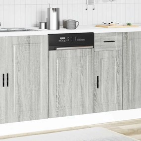 Painel máquina lavar louça Porto cinzento sonoma 45x1,5x67 cm
