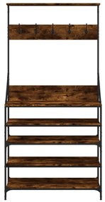 Conjunto de Entrada - Bengaleiro c/ arrumação de calçado 90x34x184 cm