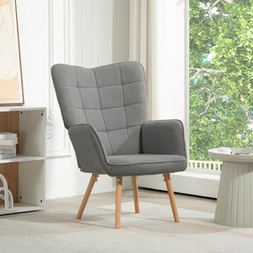 Poltrona de Sala de Estar Moderna Poltrona com Encosto Alto Apoio para