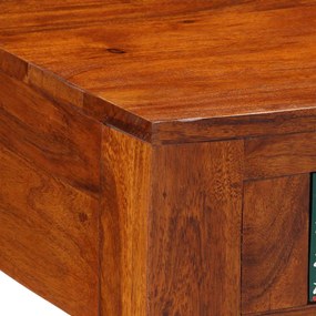 Mesa de centro 90x50x40 cm madeira de acácia maciça