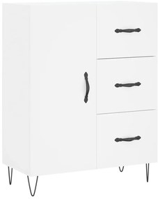 Armário alto 69,5x34x180 cm derivados de madeira branco