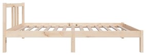Estrutura de cama solteiro 90x190 cm madeira maciça