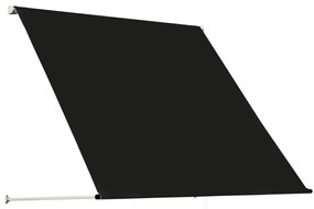 Toldo retrátil 100x150 cm antracite