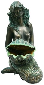 Elemento aquático OSLO bronze e verde oxidado