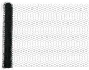Conjunto de Cercas Conjunto de 2 Verde Aço 25 x 1,2 m Durável