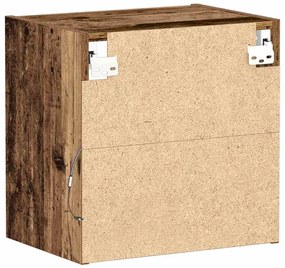 Prateleira Flutuante vidaXL 2 pcs Madeira Velha 40x28,5x40 cm Madeira