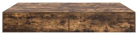 Cama Armazenamento Carvalho Fumado 160x200 cm