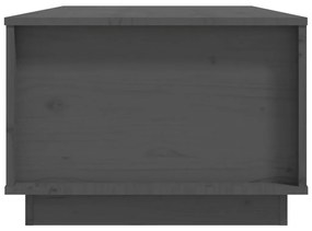 Mesa de centro 100x50x35 cm pinho maciço cinza