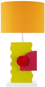 LÂMPADA DE MESA DE CORES -B- 30X60,5