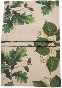 Corredor de mesa em linho Trees