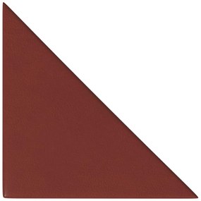 Painel parede 12 pcs 30x30cm couro art. 0,54 m² vermelho tinto