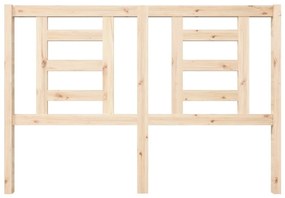 Cabeceira de cama 146x4x100 cm pinho maciço