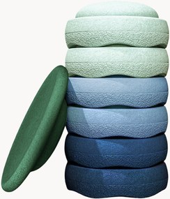 Blocos empilháveis com plataforma de equilíbrio Waters & Greens, conjunto de 7