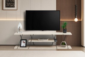Móvel TV Canaz – Travertine Black – 120x33x30 cm