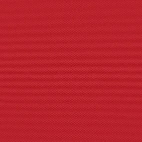 Toldo lateral retrátil 180x600 cm vermelho