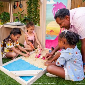 Casa de Brincar para Crianças Madeira Barbie Seaside