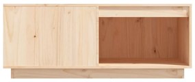 Mesa de centro 100x101x40,5 cm madeira de pinho maciça