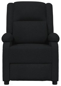 Poltrona de massagens elétrica tecido preto
