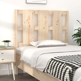 Cabeceira de cama 105,5x4x100 cm pinho maciço