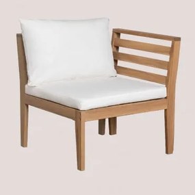 Módulos Para Conjunto De Jardim Filips Gardénia Branco & Cadeira De Braços Direita - Sklum