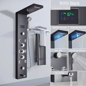 Coluna de Chuveiro de Hidromassagem Verona – Com Display Digital, Torn