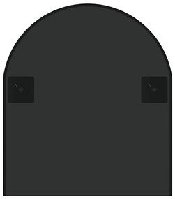 Espelho de parede 100x45 cm oval preto