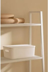 Caixa Organizadora De Polipropileno Yure Branco & ↑12 Cm - Sklum