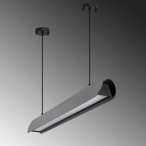 Chandelier Ens – Preto – 109 cm x 10 cm x 130 cm