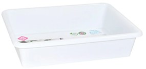 Tabuleiro Plástico Frigo Oporto Branco 4l 34X27X6cm