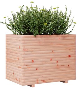 Vaso/floreira de jardim 90x60x72 cm madeira de douglas maciça