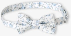 Laço-papillon liso, para menino azul-cristalino