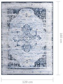 Tapete estampado 120x160 cm tecido multicor