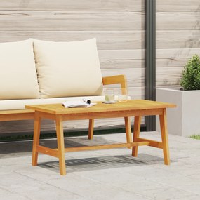 Mesa de Café vidaXL 90x45x40 cm Madeira Sólida de Acácia