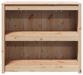 Armário de Cozinha ao Ar Livre 106x55x92 cm de Madeira Maciça de Pinho