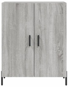 Armário alto 69,5x34x180 cm derivados de madeira sonoma cinza