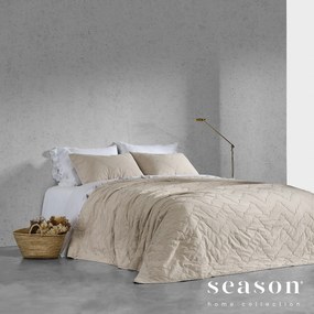 COLCHA LOVER / BEGE: colcha 200x270 cm ( largura x comprimento ) +  1  almofada cheia 50x70 cm