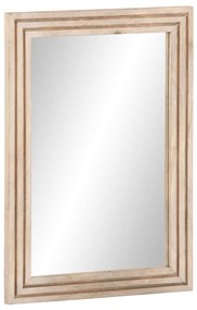 vidaXL Espelho de casa de banho 50x70 cm mangueira maciça e vidro