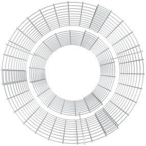 Braseira gabião Ø 50 cm ferro galvanizado